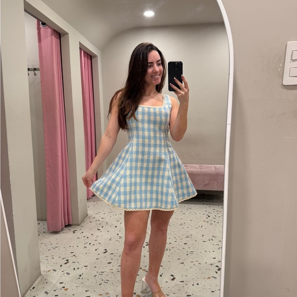 Dresses & Skirts - Blue Gingham Women's Dress